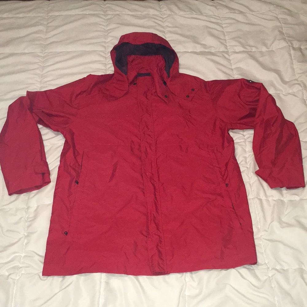 Green Coast - Red women’s Rain Slicker